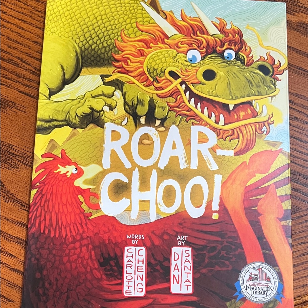 NWOT-Roar-Choo! Kids Learning Book by Charlotte Cheng